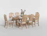 Weatherford Wheat/Gray Side Chair, Set of 2 from Homelegance - Luna Furniture