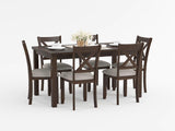 Challis Dark Cherry 7-Piece Dining Set from Homelegance - Luna Furniture