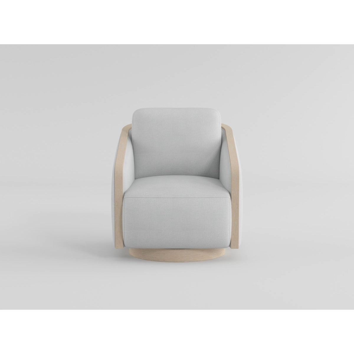Hugo Gray Swivel Chair from Homelegance - Luna Furniture