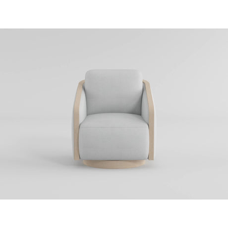Hugo Gray Swivel Chair from Homelegance - Luna Furniture