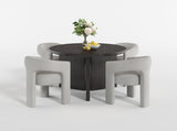 Marais Light Gray Side Chair, Set of 2 from Homelegance - Luna Furniture