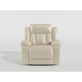 Huron Black Power Reclining Chair from Homelegance - Luna Furniture