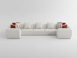 Franz Beige Chenille 5-Piece Modular Sectional from Homelegance - Luna Furniture