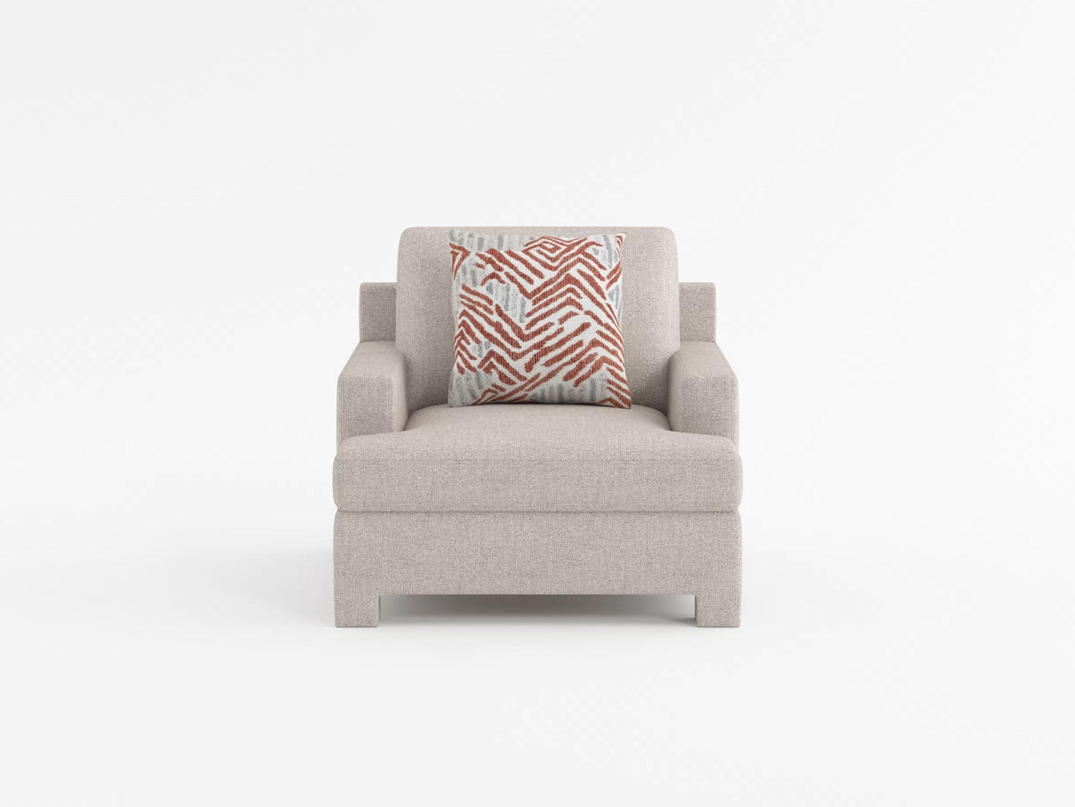Everly Taupe Chair from Homelegance - Luna Furniture