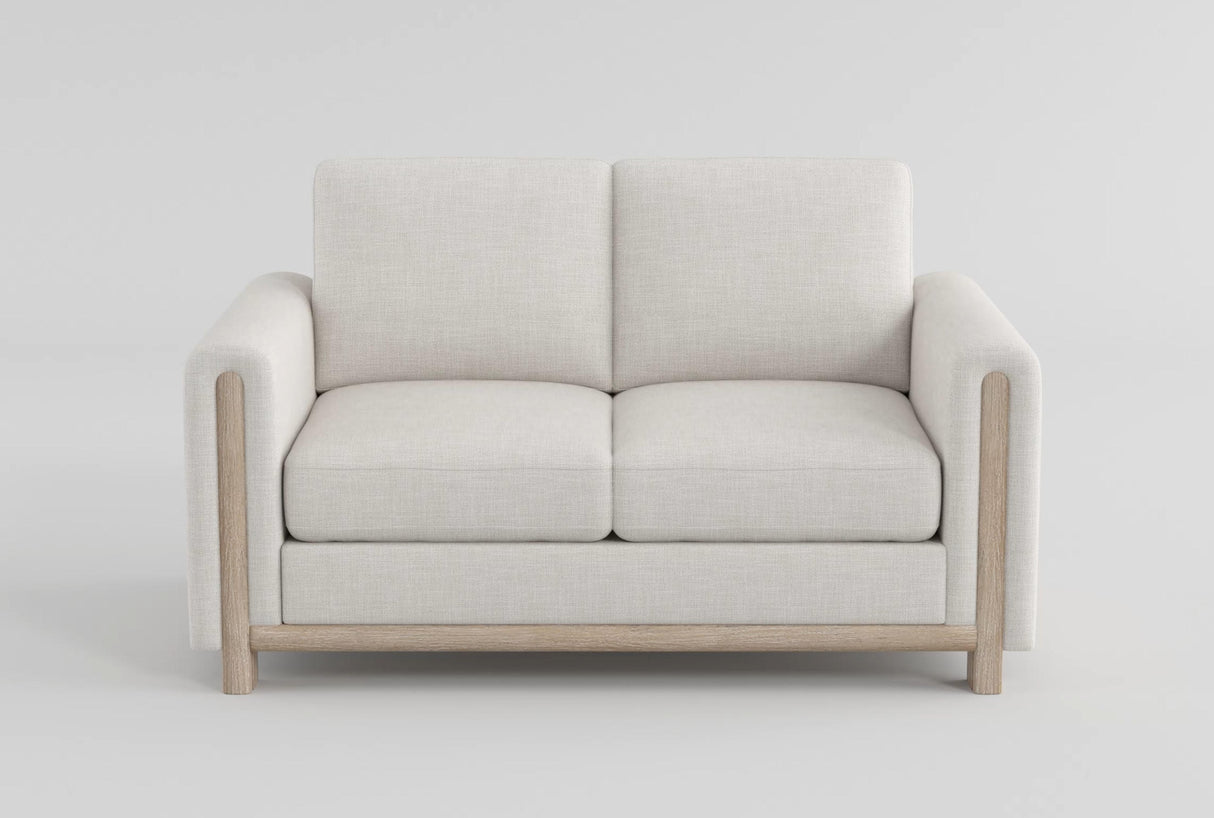 Echo Beige Loveseat from Homelegance - Luna Furniture