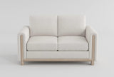 Echo Beige Loveseat from Homelegance - Luna Furniture