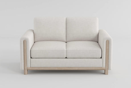 Echo Beige Loveseat from Homelegance - Luna Furniture