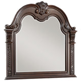 Cavalier Dark Cherry Mirror (Mirror Only) from Homelegance - Luna Furniture