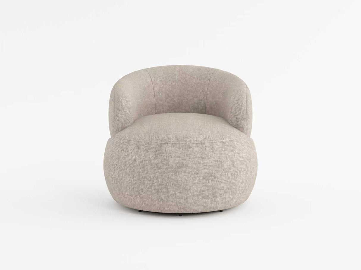 Ruvo Blue Swivel Accent Chair from Homelegance - Luna Furniture