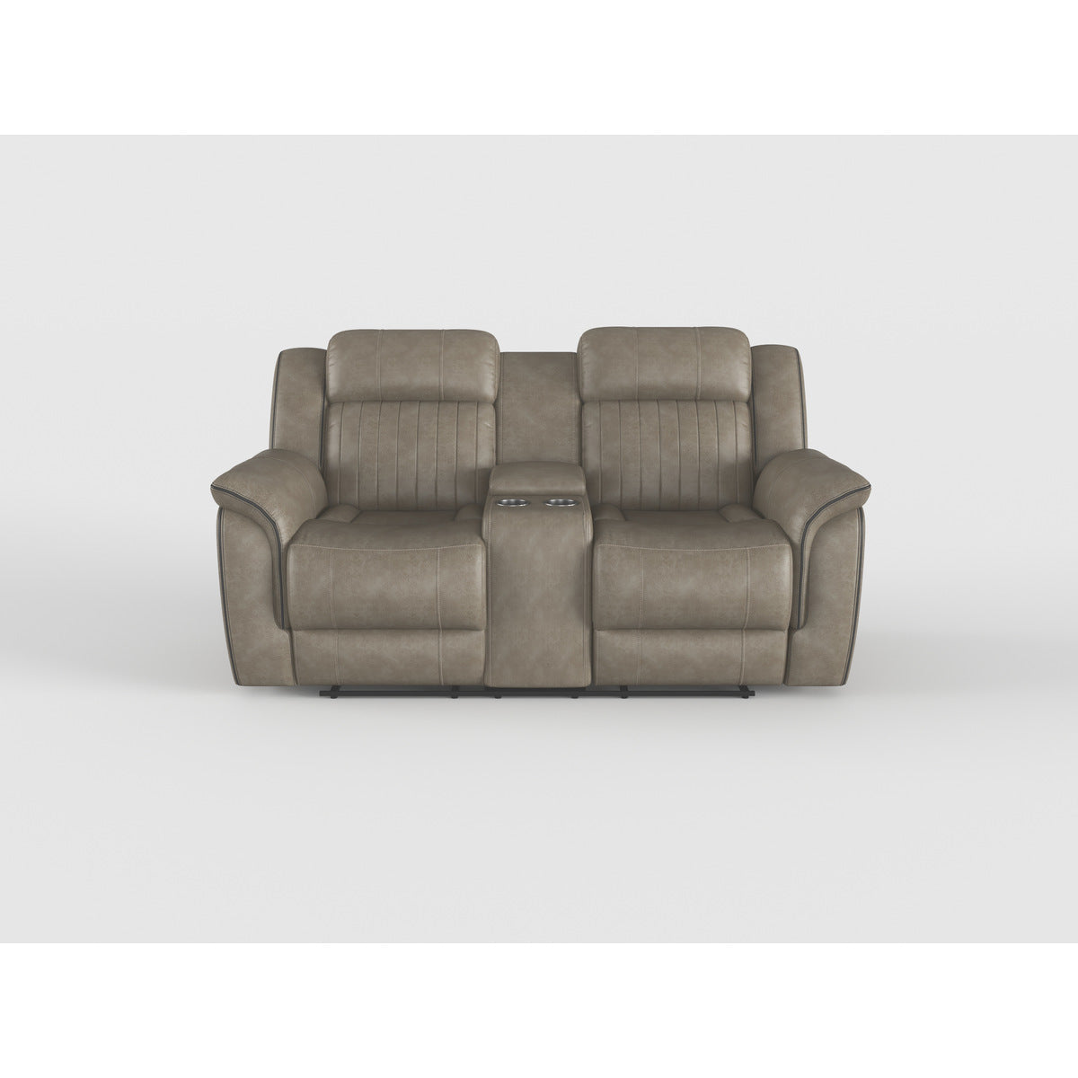 Centeroak Sandy Brown Reclining Chair from Homelegance - Luna Furniture