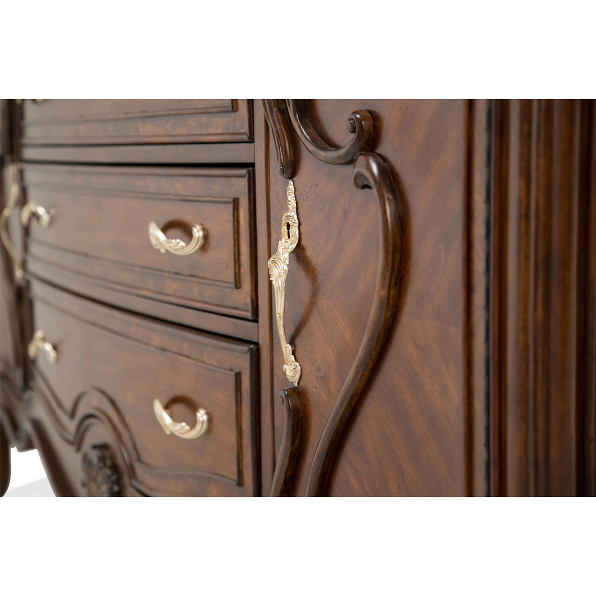 Platine De Royale L. Espresso Light Espresso Sideboard from Michael Amini - Luna Furniture