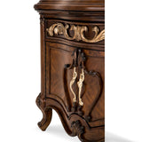 Platine De Royale L. Espresso Light Espresso Accent Cabinet-night Stand-end Table from Michael Amini - Luna Furniture