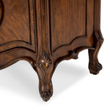 Platine De Royale L. Espresso Light Espresso Accent Cabinet-night Stand-end Table from Michael Amini - Luna Furniture