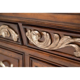Platine De Royale L. Espresso Light Espresso Dresser With Mirror from Michael Amini - Luna Furniture