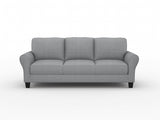 Ellery Pewter Chair from Homelegance - Luna Furniture