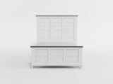 Chesterton Antique White/Dark Brown California King Bed from Homelegance - Luna Furniture