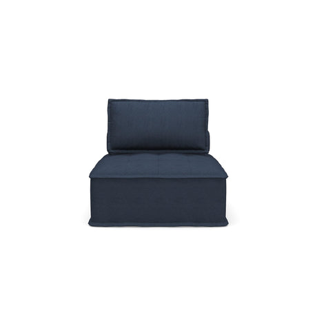 Ulrich Blue Modular Chair with Removable Bolster from Homelegance - Luna Furniture