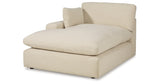Elyza Linen Left-Arm Facing Corner Chaise from Ashley Furniture - Luna Furniture