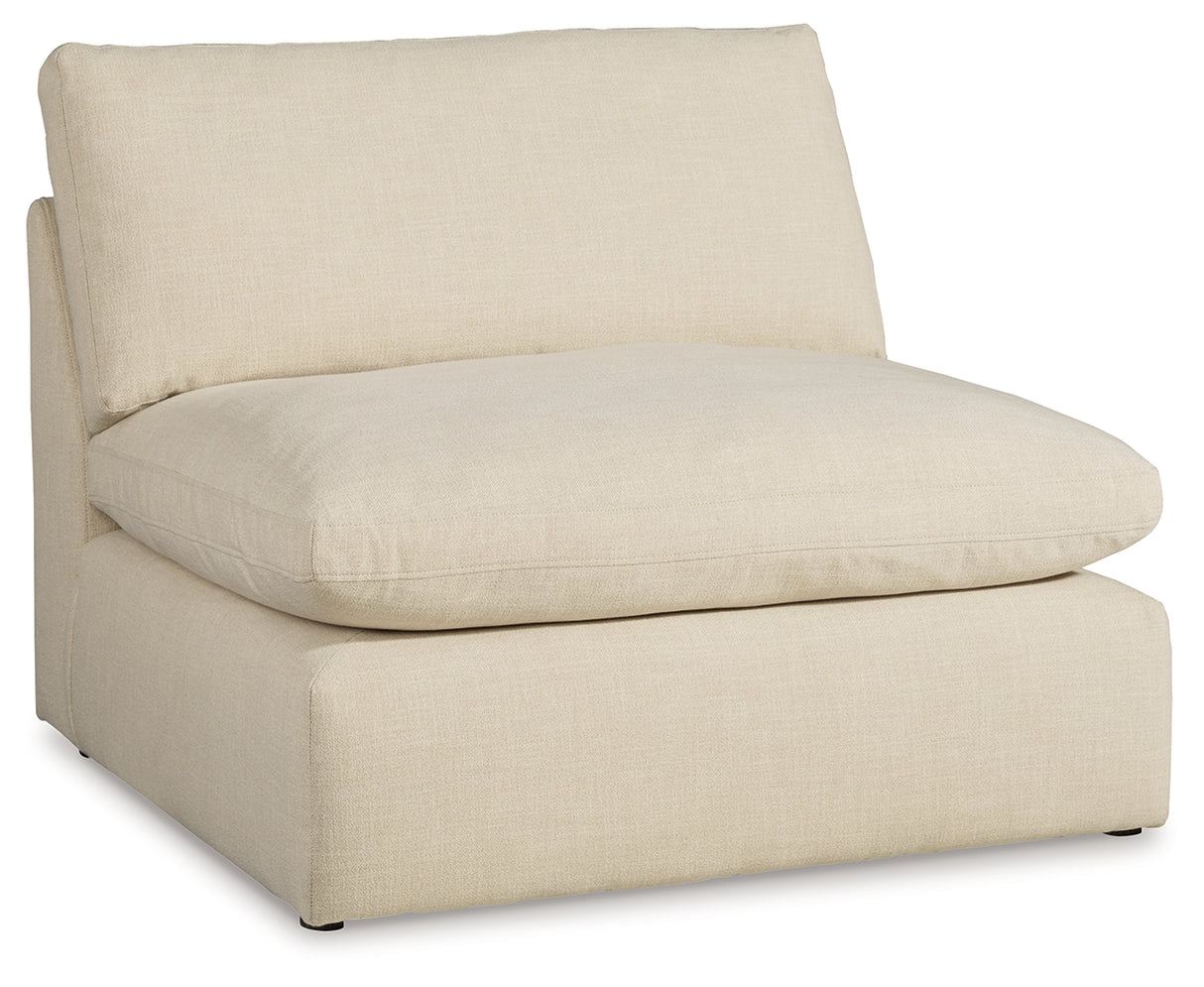 Elyza Linen Armless Chair from Ashley Furniture - Luna Furniture