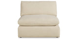 Elyza Linen 3-Piece Sectional with Ottoman from Ashley Furniture - Luna Furniture