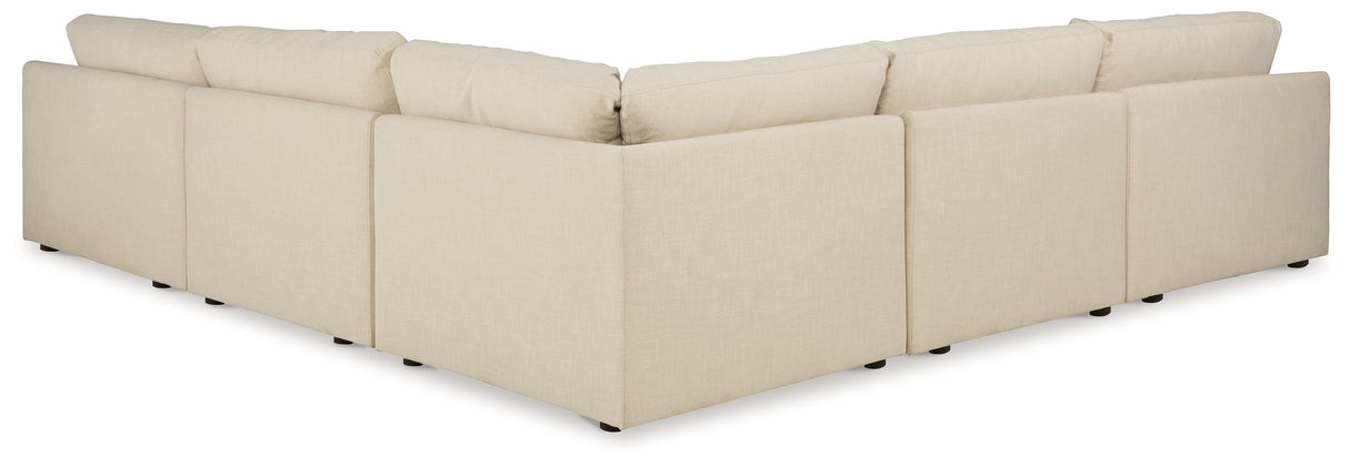 Elyza Linen 5-Piece Symmetrical Sectional from Ashley Furniture - Luna Furniture
