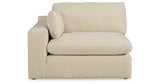 Elyza Linen 3-Piece Sectional with Ottoman from Ashley Furniture - Luna Furniture