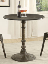 Oswego Bronze Round 30-inch Bistro Dining Table from Coaster - Luna Furniture