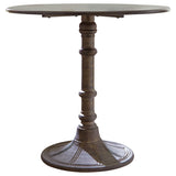 Oswego Bronze Round 30-inch Bistro Dining Table from Coaster - Luna Furniture