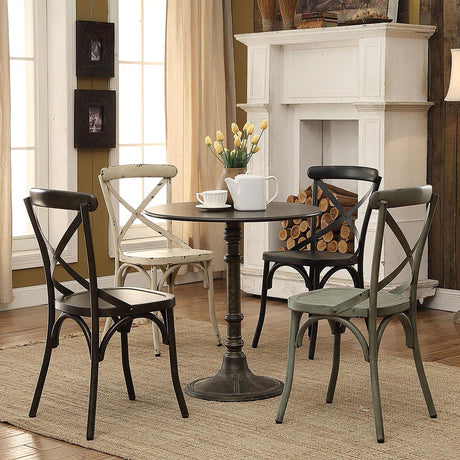 Oswego Bronze Round 30-inch Bistro Dining Table from Coaster - Luna Furniture