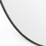 Bellvue Round Mirror in Rustic Black from Four Hands - Luna Furniture