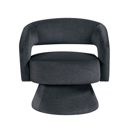 Crafton Brown Leather Accent Chair from Homelegance - Luna Furniture