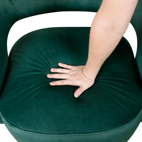 Lavon Green Swivel Chair from Homelegance - Luna Furniture