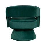 Upton Beige Corduroy Swivel Accent Chair from Homelegance - Luna Furniture