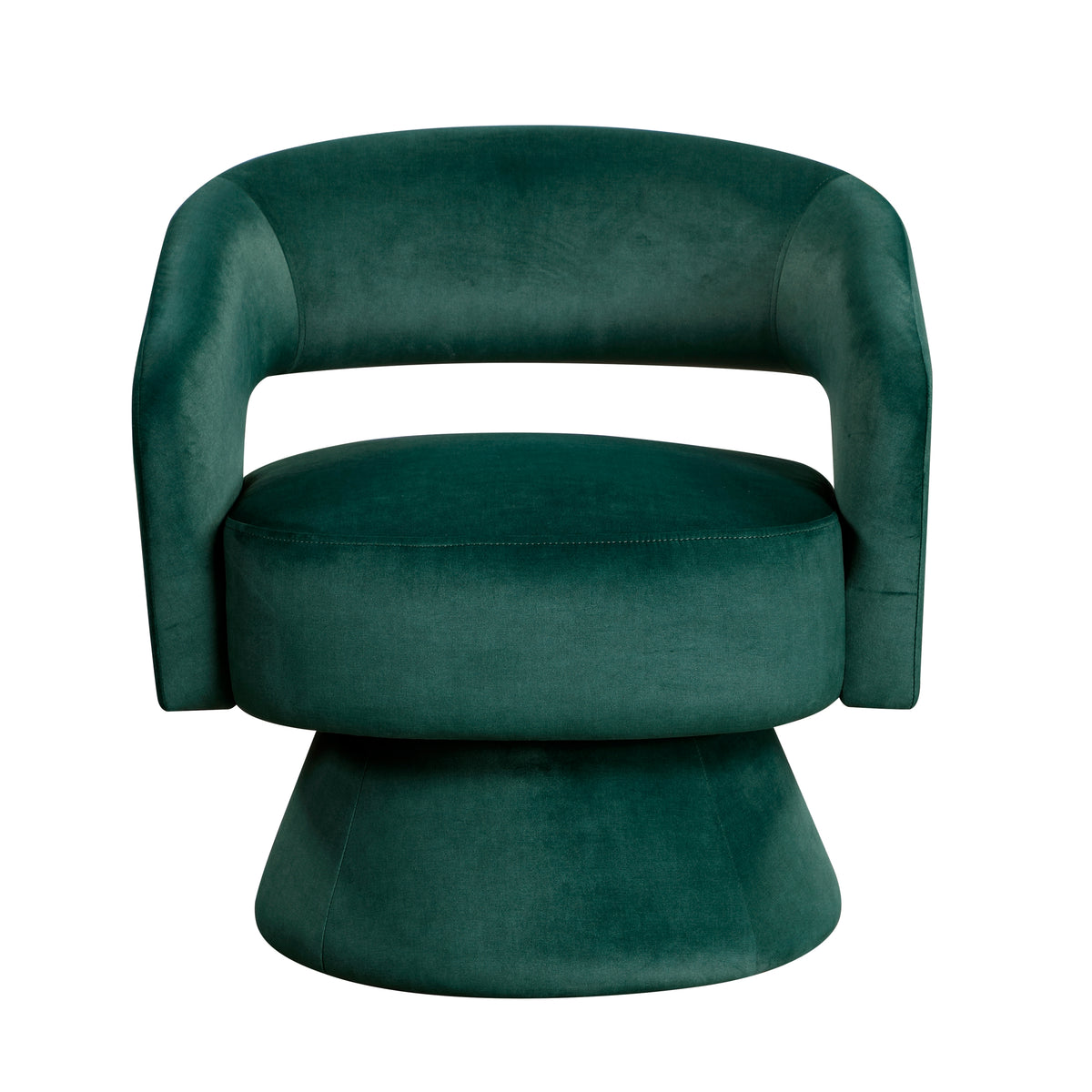 Upton Beige Corduroy Swivel Accent Chair from Homelegance - Luna Furniture