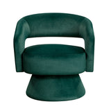 Upton Beige Corduroy Swivel Accent Chair from Homelegance - Luna Furniture