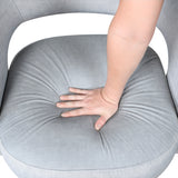 Lavon Gray Swivel Chair from Homelegance - Luna Furniture