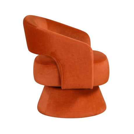 Lavon Taupe Swivel Chair from Homelegance - Luna Furniture
