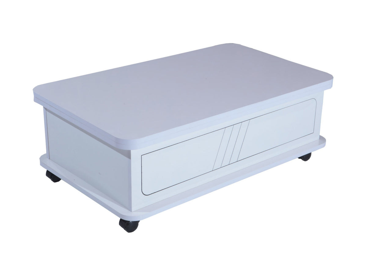 Rio Smart Coffee Table 1003 White from Furnia - Luna Furniture