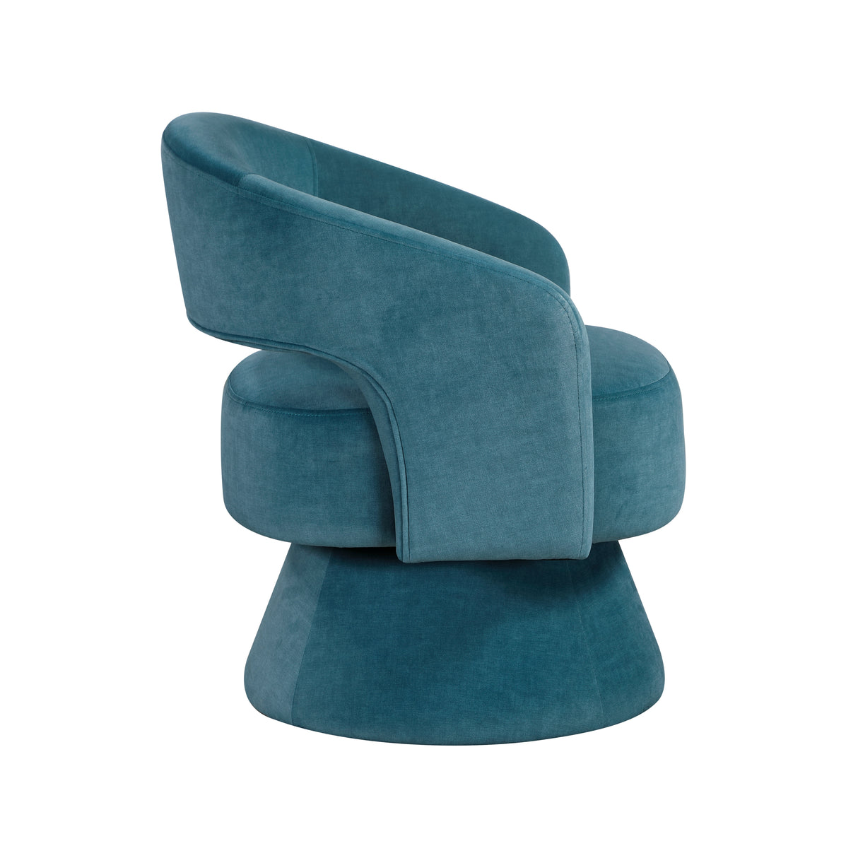 Lavon Dark Teal Swivel Chair from Homelegance - Luna Furniture
