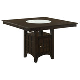 Gabriel Cappuccino 7-Piece Square Dining Set from Coaster - Luna Furniture