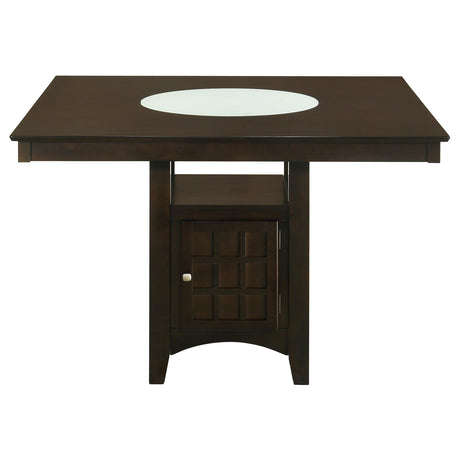 Gabriel Cappuccino 7-Piece Square Dining Set from Coaster - Luna Furniture