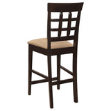 Gabriel Cappuccino 7-Piece Square Dining Set from Coaster - Luna Furniture