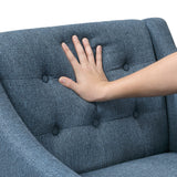 Lavon Gray Swivel Chair from Homelegance - Luna Furniture