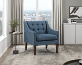 Knox Blue Accent Chair from Homelegance - Luna Furniture