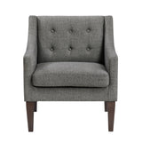Knox Dark Gray Accent Chair from Homelegance - Luna Furniture