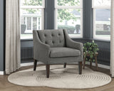 Knox Dark Gray Accent Chair from Homelegance - Luna Furniture