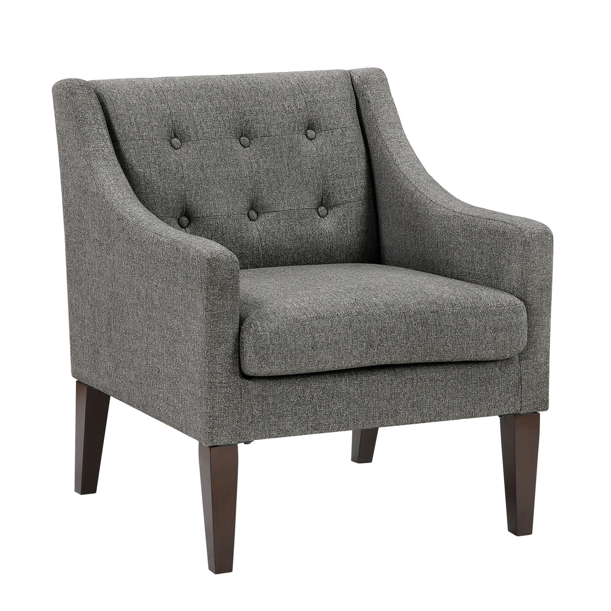 Knox Dark Gray Accent Chair from Homelegance - Luna Furniture