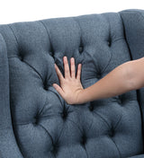 Lavon Dark Gray Swivel Chair from Homelegance - Luna Furniture