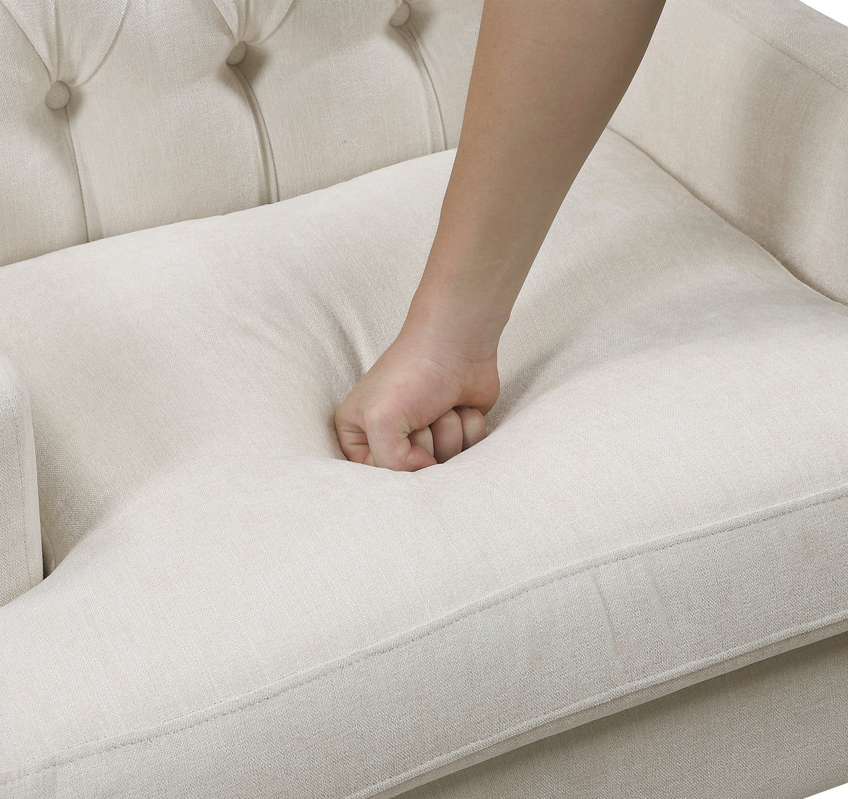 Quent Beige Accent Chair from Homelegance - Luna Furniture