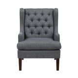 Quent Charcoal Accent Chair from Homelegance - Luna Furniture